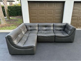 🛋️ Couch/Sofa Sectional - Z Gallerie - Gray - Delivery Available 🚛