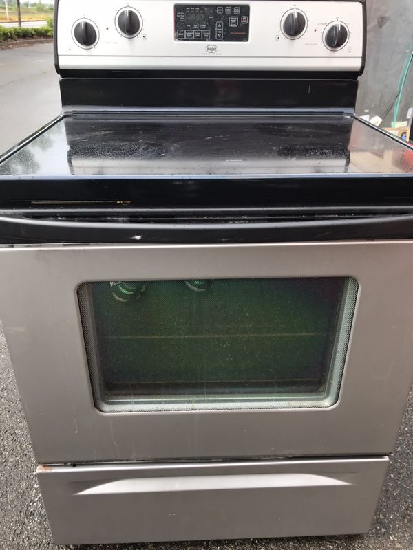 Whirlpool stainless steel glass top stove for Sale in Federal Way, WA