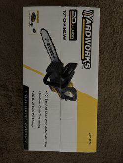 Brand New Chain Saw