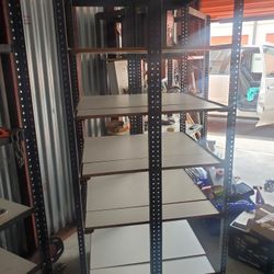 Heavy Duty Shelves On Wheels