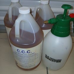 hvac coil cleaner and spray pump 
