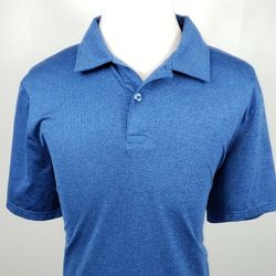 32 Degrees Cool Mens XXL Blue Weatherproof Golf Polo Short Sleeve Casual Shirt
