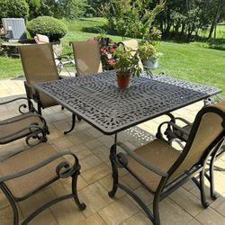 Fortunoff Backyard 8 Chair Outdoor Dining Set