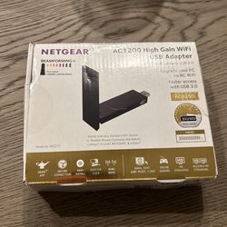 NETGEAR AC1200 High Gain Wifi USB Adapter