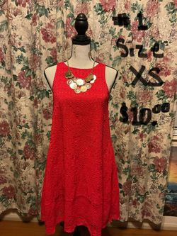 #1-Orange Straps Dress. Brand: 1. State  Size XS