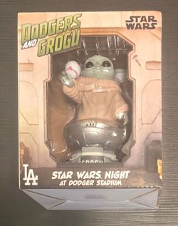 Dodgers Star Wars Night Grogu Bobblehead