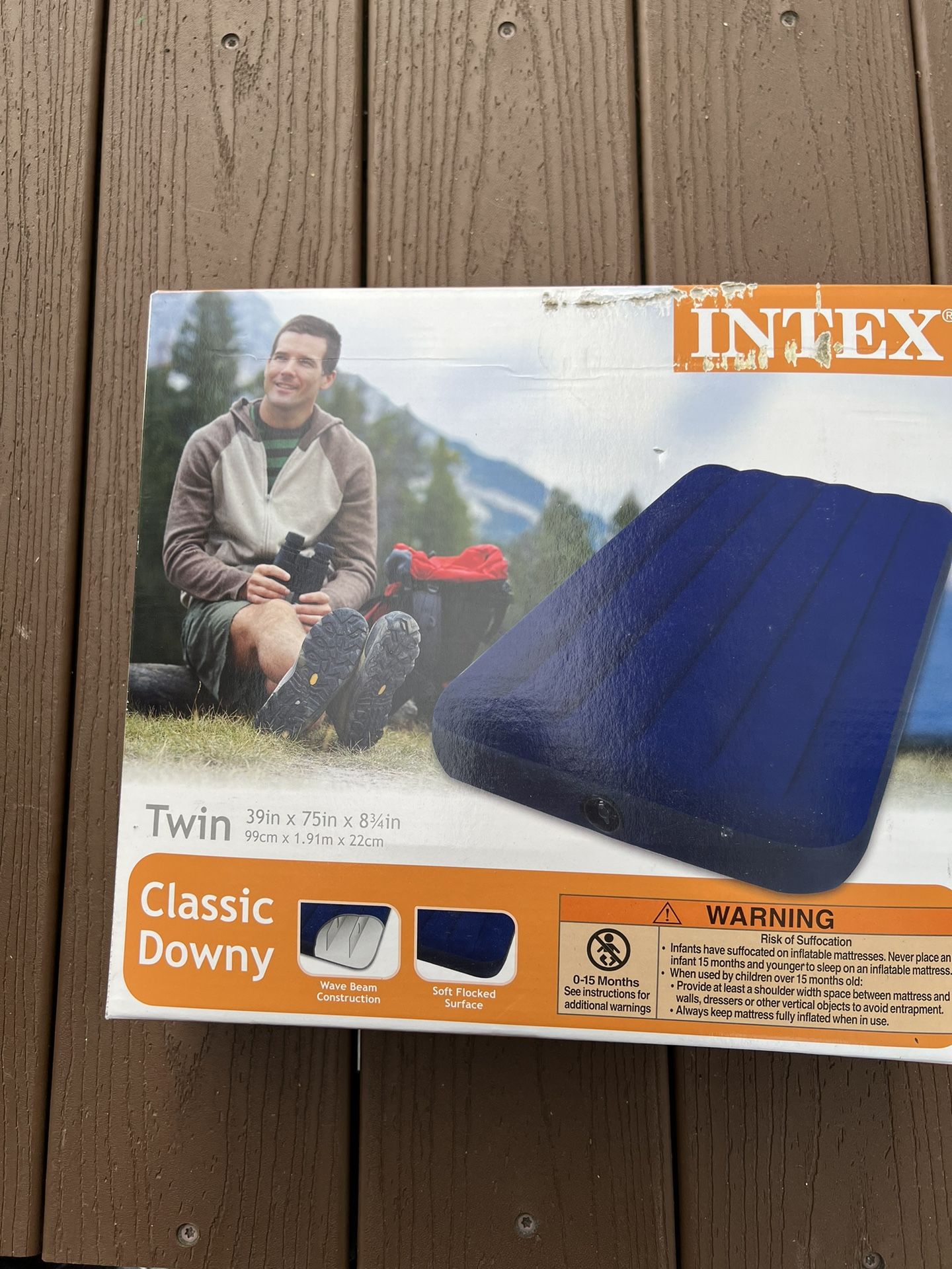 Index Air Mattress Twin- New In The Box
