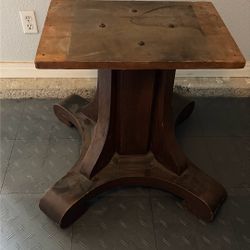 Dining Table, Handmade Carved Out Of Solid Wood Or Best Offer Must Sell