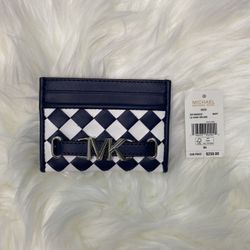 Michael Kors Reed Navy LG Card Holder  