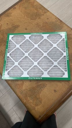 6 new 16x20 air filters
