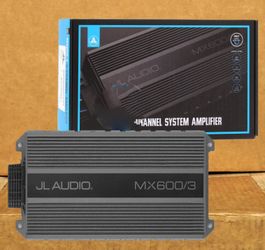 Compact Water Resistant Marine 3-Channel Amplifier 1200 Watts Max JL Audio MX600/3 🚨 Payment Options Available 🚨 No Credit Needed 🚨