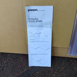 Protective Acrylic Shield /Plexiglass