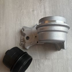 Oil Filter Unit And Filter Cover For BMW 