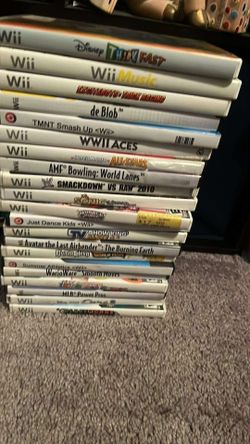 Wii Games 15.00 Each 