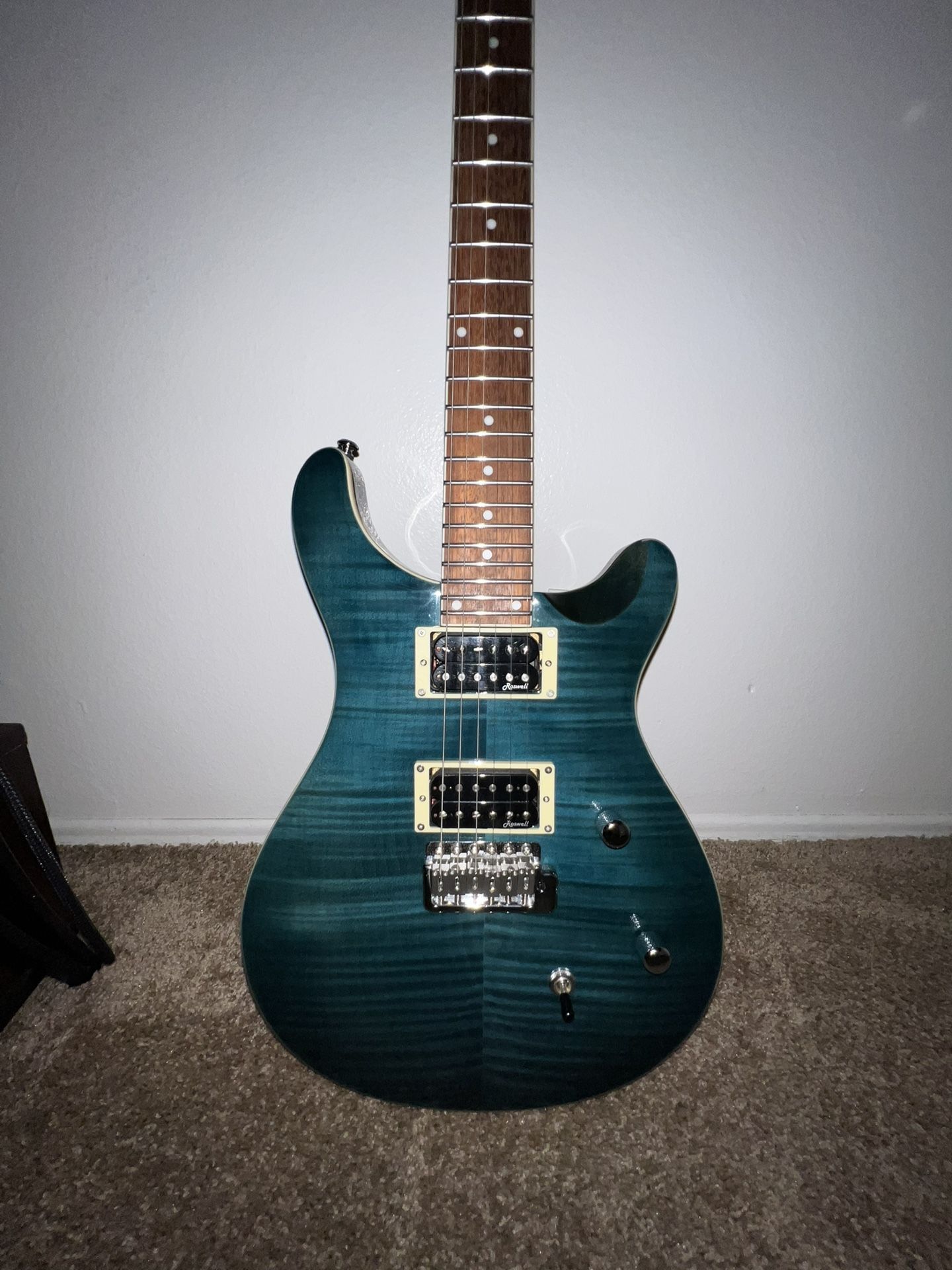 Harley Benton CST-24T - Ocean Flame - Deluxe Series