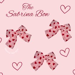Cute Heart Bows 