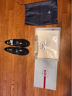 Prada Leather Loafers – Authentic – Excellent Condition – Size [11]