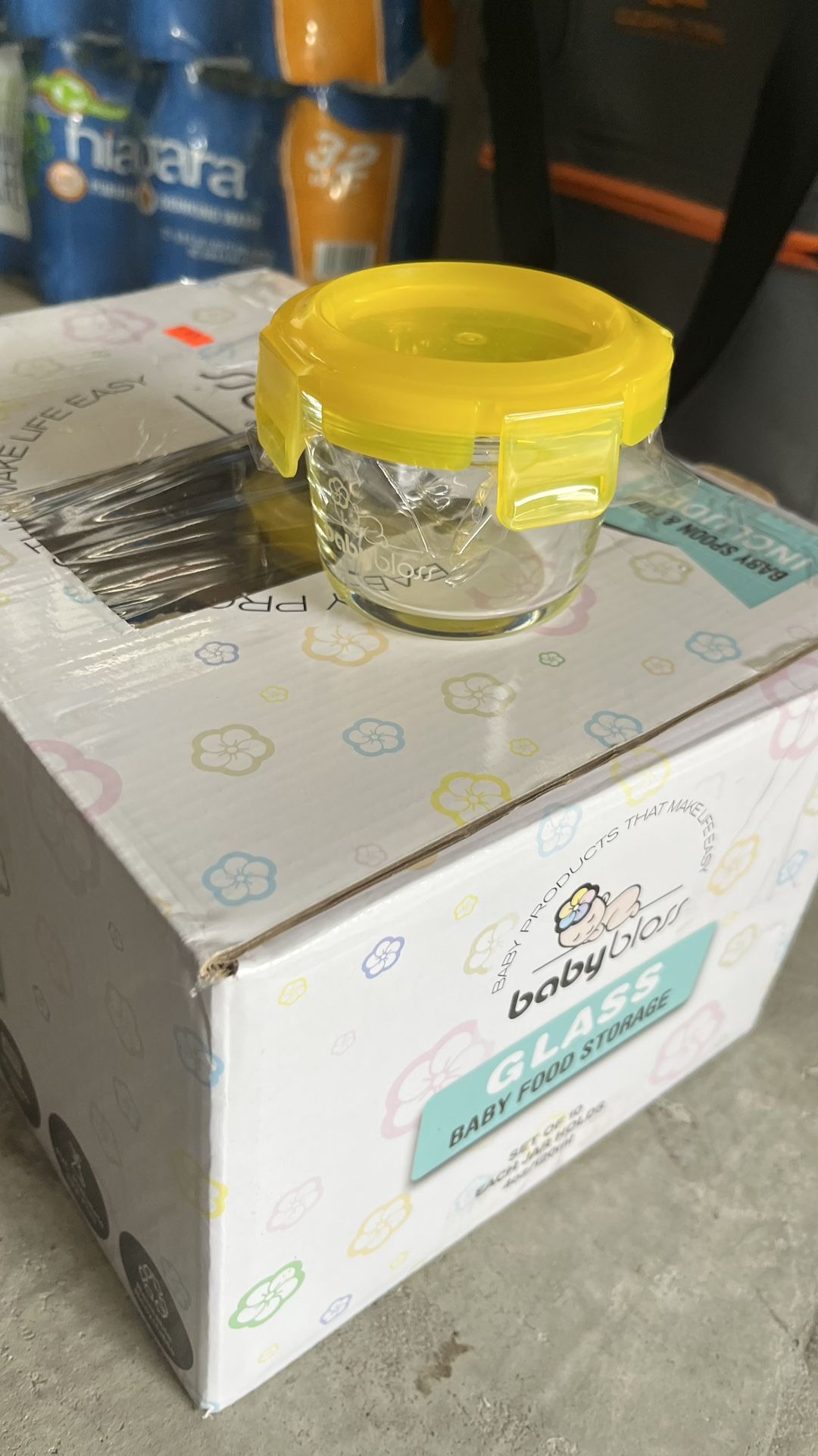 Baby Glass Jars