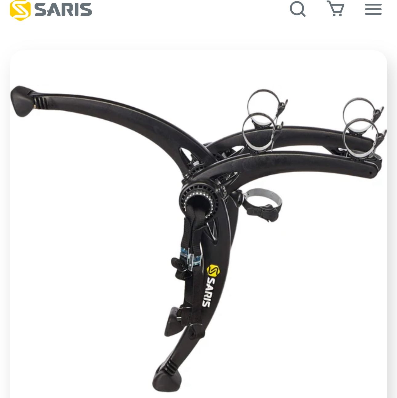 Saris Bones 2 Double Bike Trunk Rack. New.  Here are some