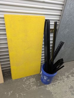 Boltless shelving, 5 shelves