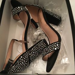 NEW Madden NYC SZ 9 BRIGID-S women Dress shoes Black With Rhinestones 