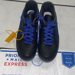 Off-White x Air Jordan 2 Retro Black Varsity Royal 