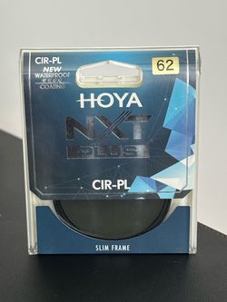 Hoya NXT Plus 62mm CIR-PL Circular Polarizer Filter