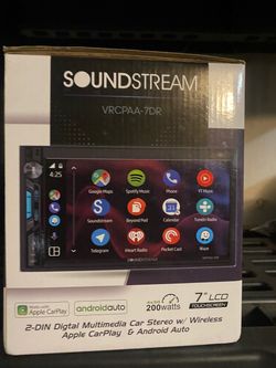 Sound Stream 7” Double Din Stereo