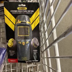 General Tools Combo Pin and Pinless Moisture Meter for Water Damage and Mold Prevention