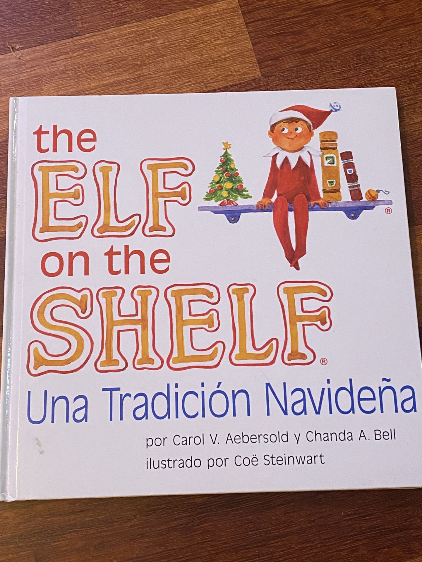 Elf On The Shelf Replacement BOOK Only Spanish Una Tradición Navideña