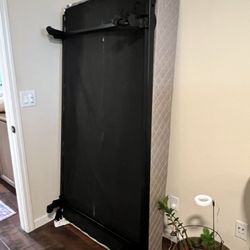 All has to go Twin Box Spring with Metal Frame and Free Rug