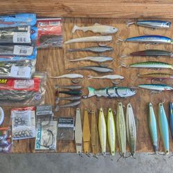 Saltwater Fishing Lures Lot