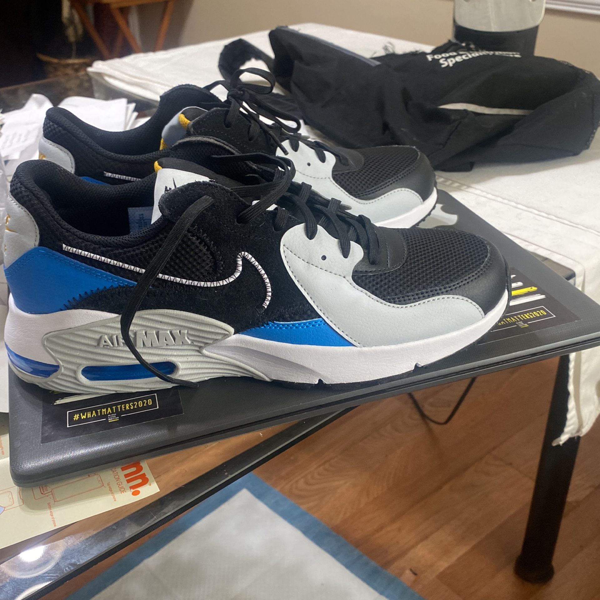 Nike Air Max Excee Men's Blue Black Grey Athletic Shoes Size 10 Sale Atlanta, GA - OfferUp