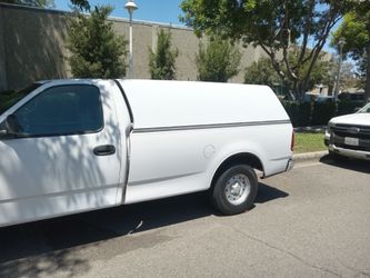 White Truck Camper Shell Topper 8ft. $380