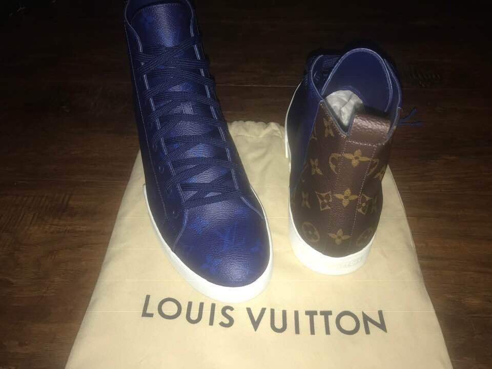 Louis Vuitton Match-Up Sneakers Size 11