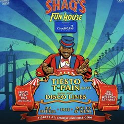 Tiesto, T-Pain, Discolines & Shaq @ Cow palace 2/6