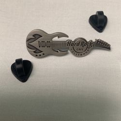 Hard Rock Cafe Hollywood Pin Mini guitar