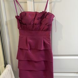 Max And Cleo Fusha Strapless Cocktail Dress