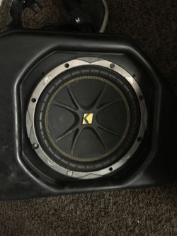 Kicker speaker