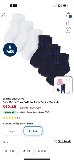 Girl Uniform School Socks