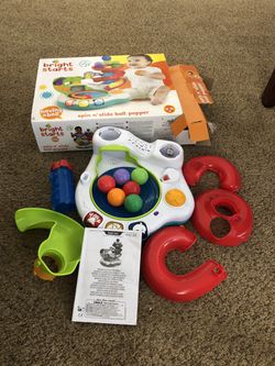 bright starts spin 'n slide ball popper toy for Sale in Cucamonga, CA - OfferUp