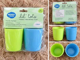 Senso Minds Lil' Tots Teeny Training Cups 2-Pack