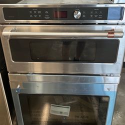 Cafe 30 in.  Combination double wall oven with convection and Advantium technology