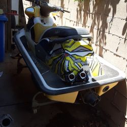 1997 Seadio XP 800 Series HULL ONLY NO ENGINE  Pink In Hand Parts