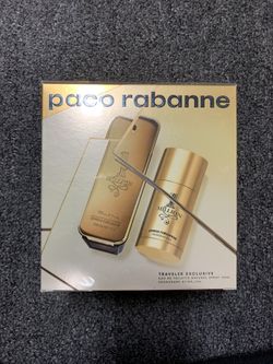 One Million Paco Rabanne Traveler Exclusive Set For Men 2 Piece 3.4 Oz + 2.3 Oz