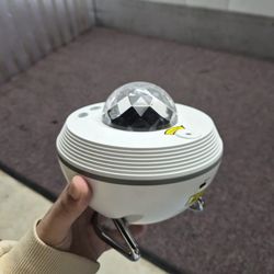 star projector and speaker 