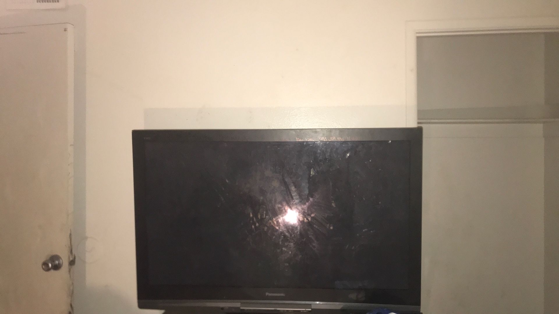 Panasonic plasma screen TV