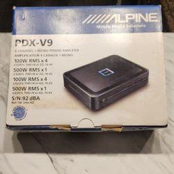 AlpinePDX-V9 5-channel Amplifier