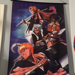 Bleach Anime Hanging Poster