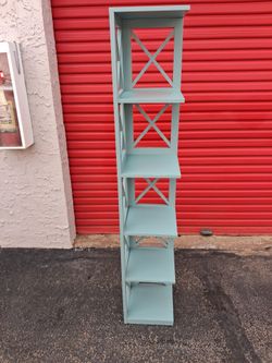 Corner wood plant stand only.